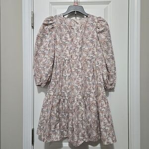 Crewcuts Multicolor Paisley Kids Dress